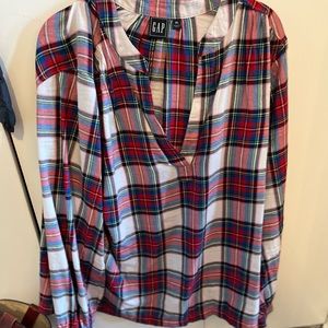Gap Plaid Button Down